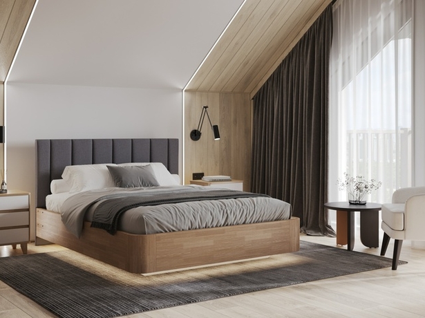 Парящая кровать FlyWood Lite (сосна)