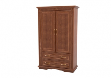 Шкаф из массива 2-х створчатый Палермо  с ящиками