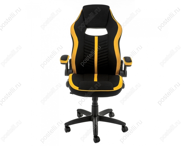 Игровое кресло Plast черный/желтый (Арт. 11322)