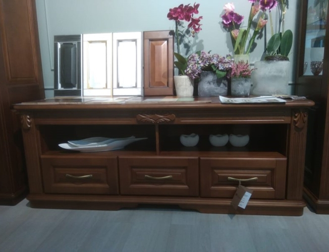 Тумба Дримлайн под ТВ Палермо с ящиками