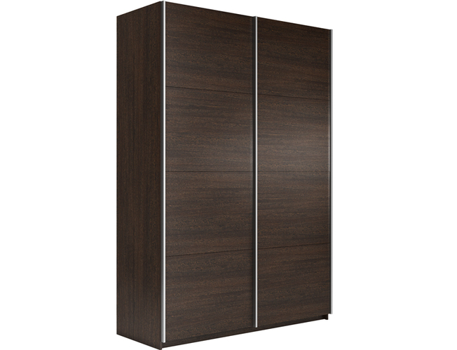 Шкаф-купе Прайм 2-х дверный (ЛДСП), Венге