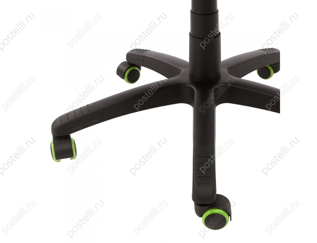 Игровое кресло Leon черное/зеленое (Арт. 1877)