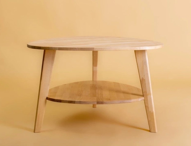 Журнальный стол Kolmio из массива